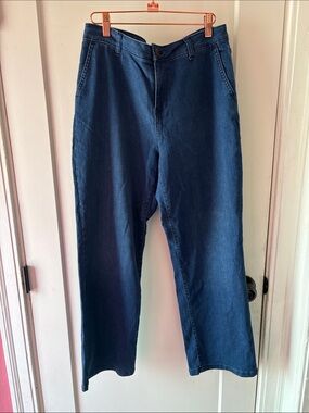 Coldwater Creek Women’s Straight-Leg Jeans in Dark Blue